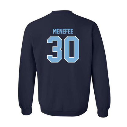 The Citadel - NCAA Men's Basketball : Logan Menefee - Classic Fashion Shersey Crewneck Sweatshirt-1