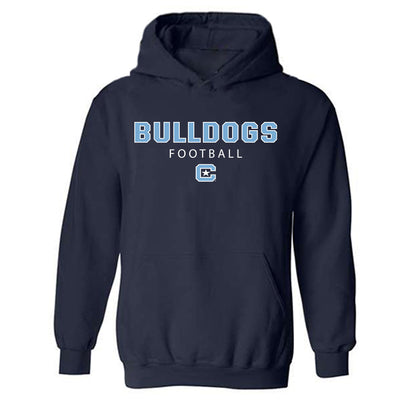 The Citadel - NCAA Football : Christopher Nunn - Classic Fashion Shersey Hooded Sweatshirt-0