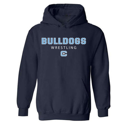 The Citadel - NCAA Wrestling : Dillon Roman - Classic Fashion Shersey Hooded Sweatshirt-0