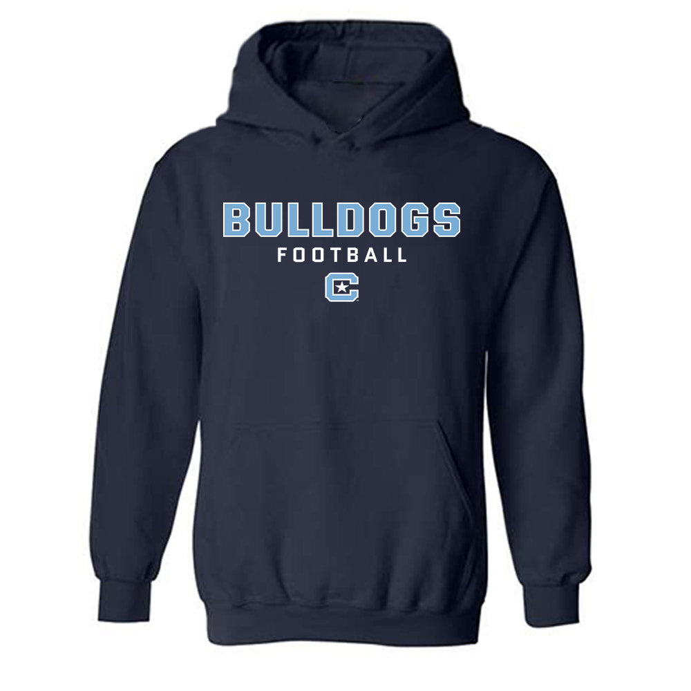 The Citadel - NCAA Football : Tommy DiLiegro - Classic Fashion Shersey Hooded Sweatshirt-0
