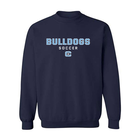 The Citadel - NCAA Women's Soccer : Maya Johnson - Classic Fashion Shersey Crewneck Sweatshirt-0