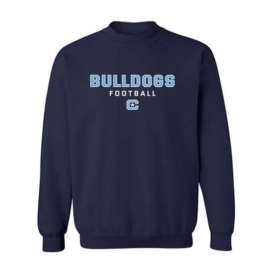 The Citadel - NCAA Football : Malachi Smith - Classic Fashion Shersey Crewneck Sweatshirt-0