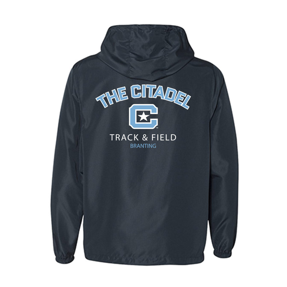 The Citadel - NCAA Men's Track & Field : Logan Branting - Windbreaker-1