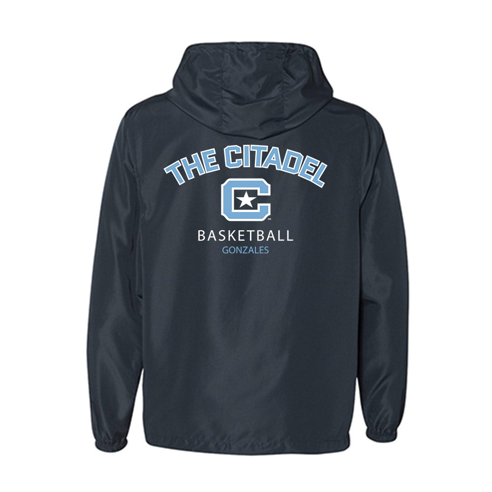 The Citadel - NCAA Men's Basketball : Marcos Gonzales - Windbreaker-1