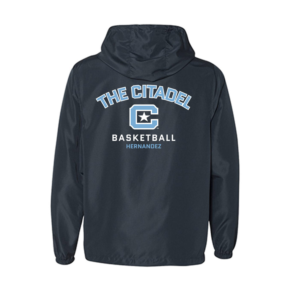 The Citadel - NCAA Men's Basketball : Gabriel Hernandez - Windbreaker-1