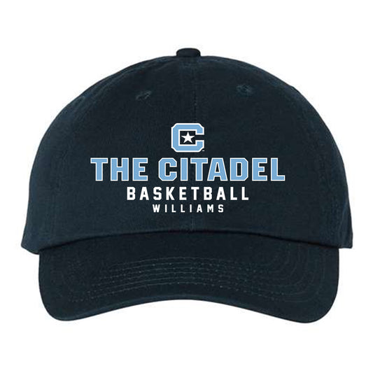 The Citadel - NCAA Men's Basketball : Chase Williams - Dad Hat-0