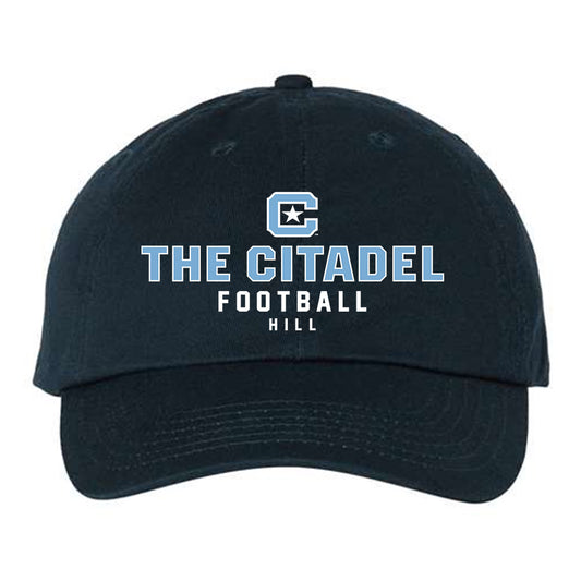 The Citadel - NCAA Football : Xavier Hill - Dad Hat-0
