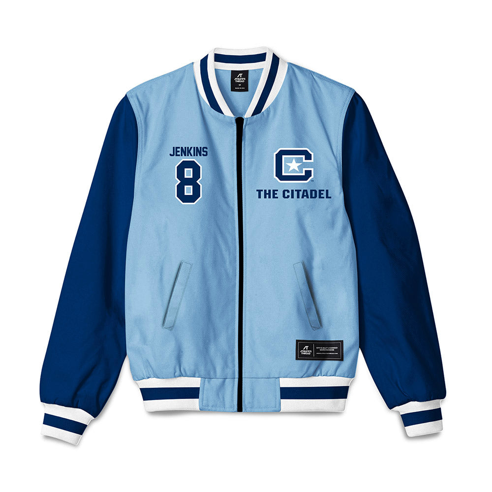 The Citadel - NCAA Football : Jordan Jenkins - Bomber Jacket-0