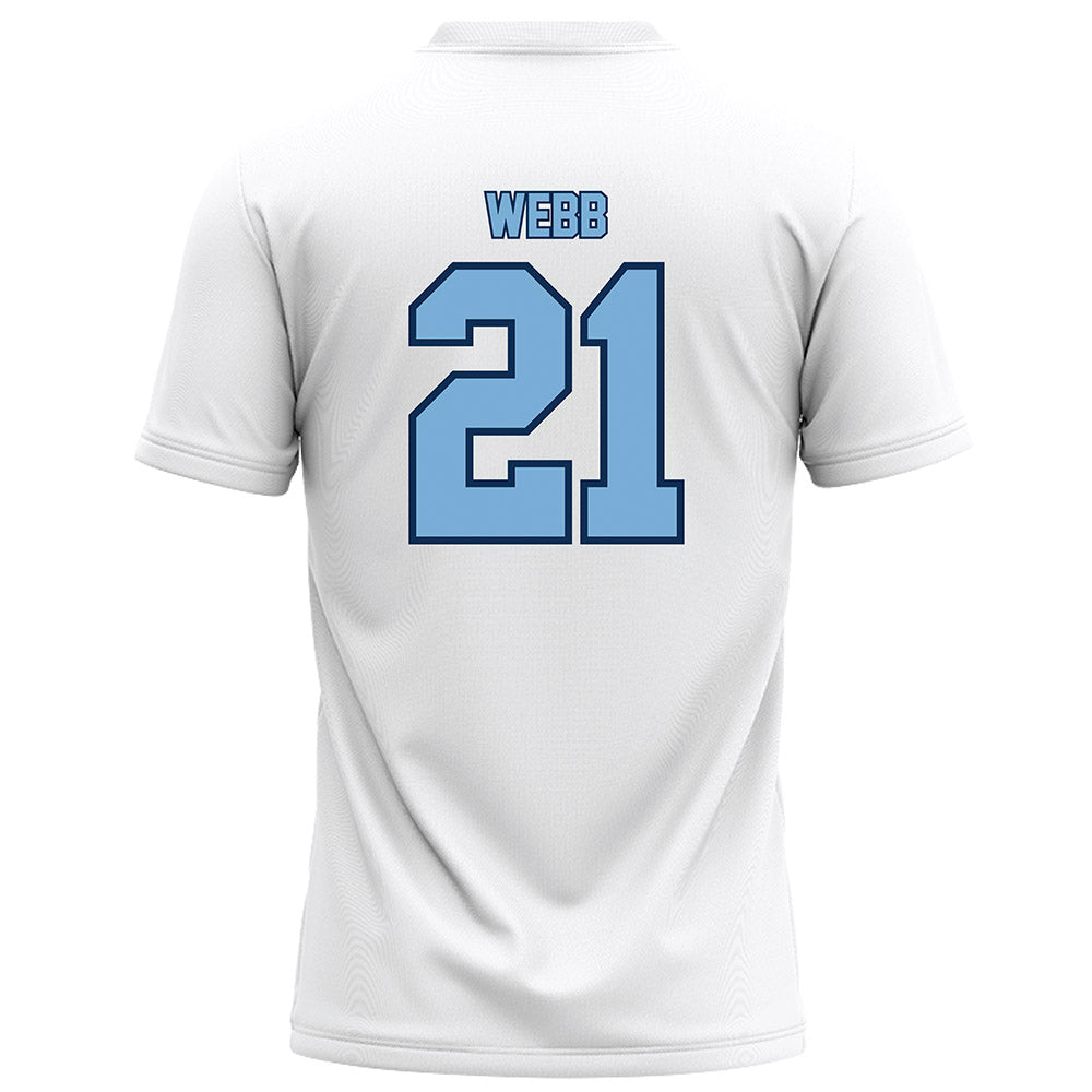 The Citadel - NCAA Football : Abijah Webb - White Football Jersey-1