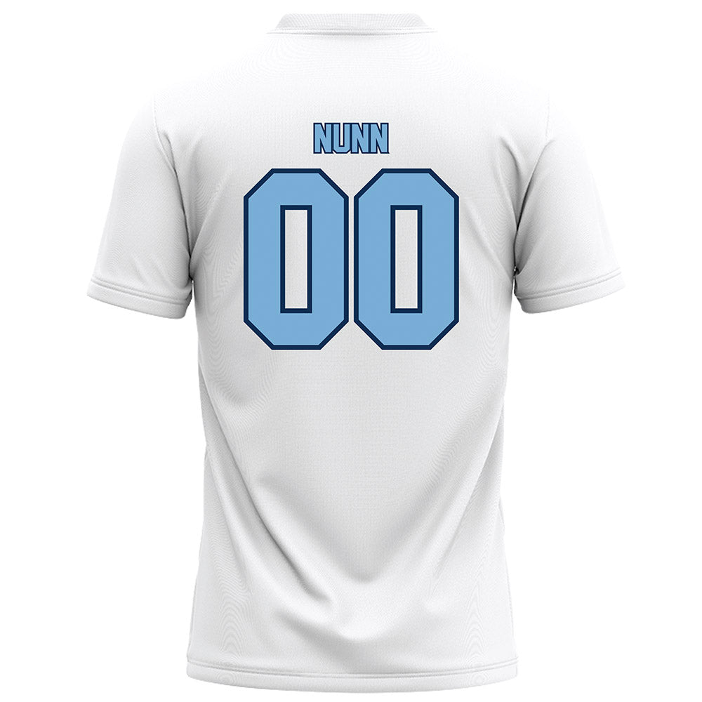The Citadel - NCAA Football : Christopher Nunn - White Football Jersey-1
