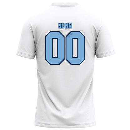 The Citadel - NCAA Football : Christopher Nunn - White Football Jersey-1