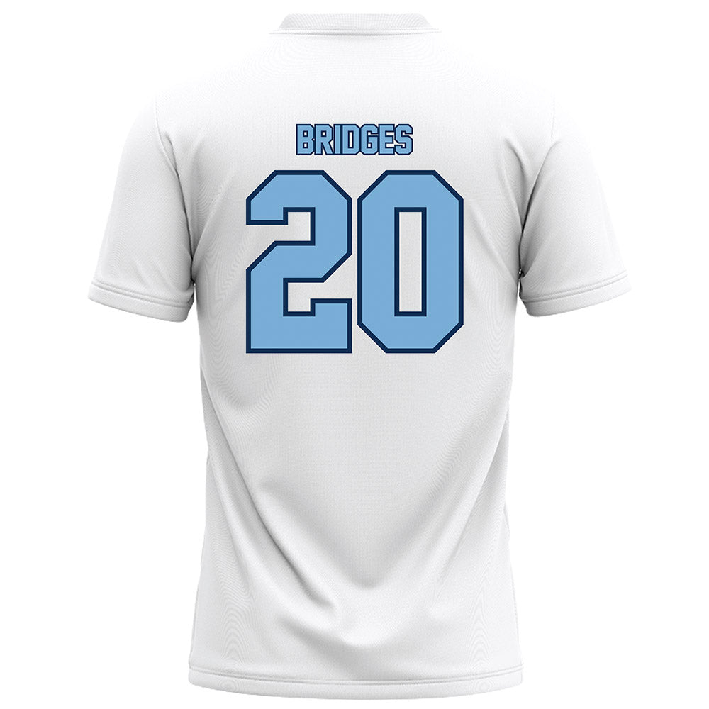 The Citadel - NCAA Football : Khaleb Bridges - White Football Jersey-1