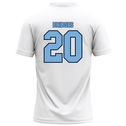 The Citadel - NCAA Football : Khaleb Bridges - White Football Jersey-1