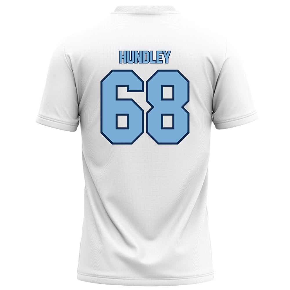 The Citadel - NCAA Football : Brock Hundley - White Football Jersey-1