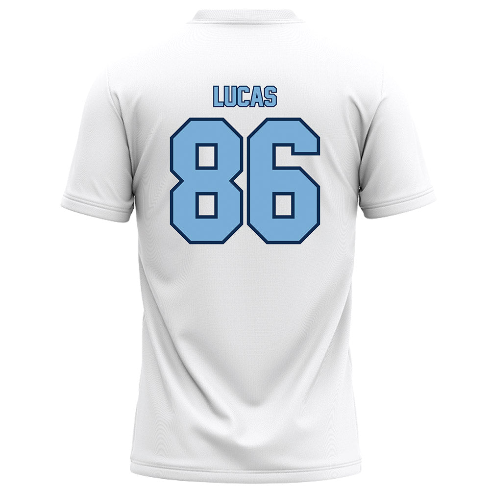 The Citadel - NCAA Football : Noah Lucas - White Football Jersey-1