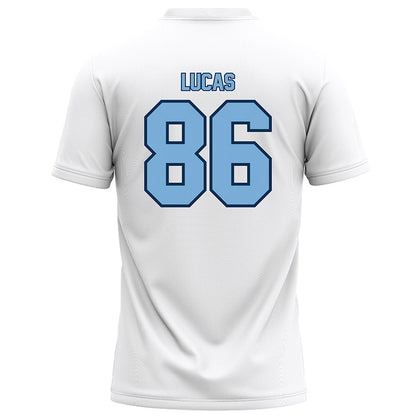 The Citadel - NCAA Football : Noah Lucas - White Football Jersey-1