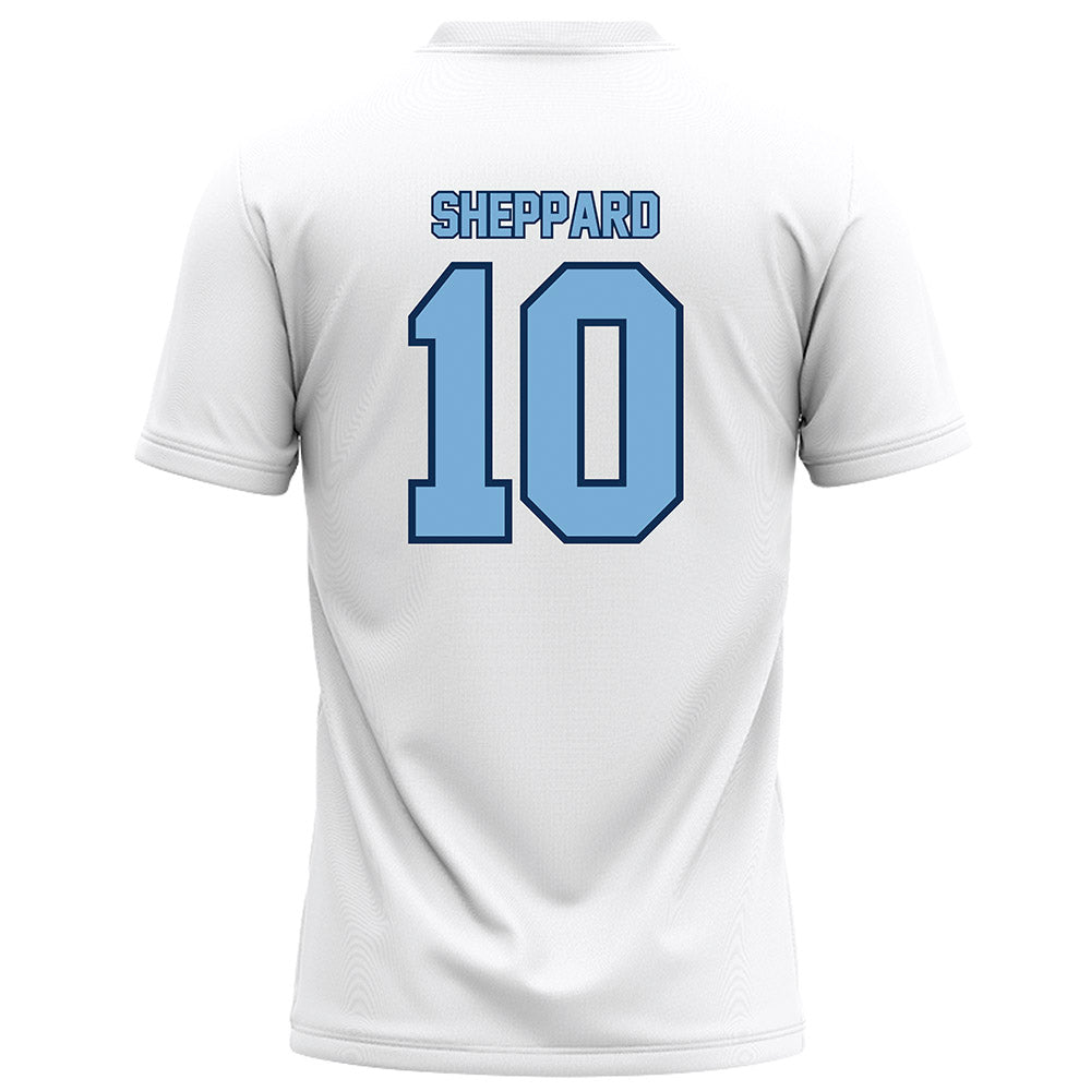 The Citadel - NCAA Football : DAngelo Sheppard - White Football Jersey-1