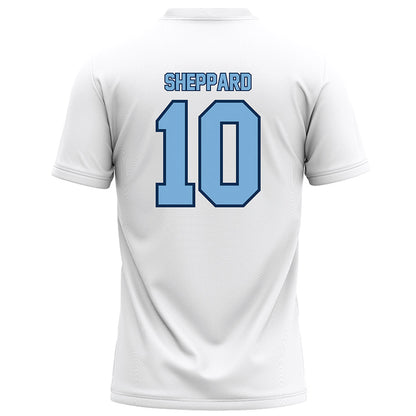 The Citadel - NCAA Football : DAngelo Sheppard - White Football Jersey-1