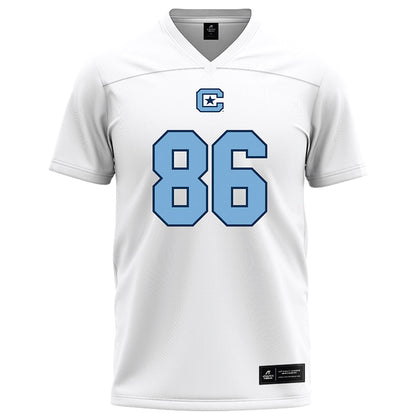 The Citadel - NCAA Football : Noah Lucas - White Football Jersey-0