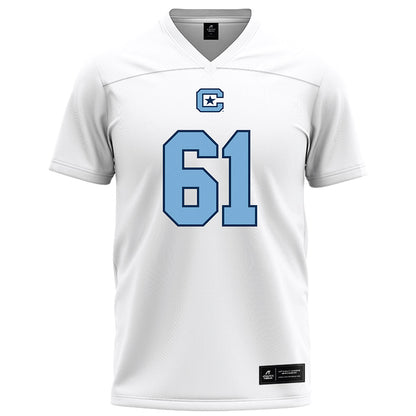 The Citadel - NCAA Football : Tommy DiLiegro - White Football Jersey-0