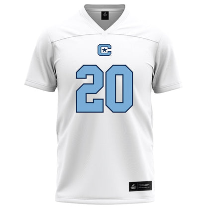 The Citadel - NCAA Football : Khaleb Bridges - White Football Jersey-0