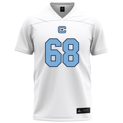 The Citadel - NCAA Football : Brock Hundley - White Football Jersey-0
