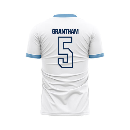 The Citadel - NCAA Women's Soccer : Samantha Grantham - White Soccer Jersey-1
