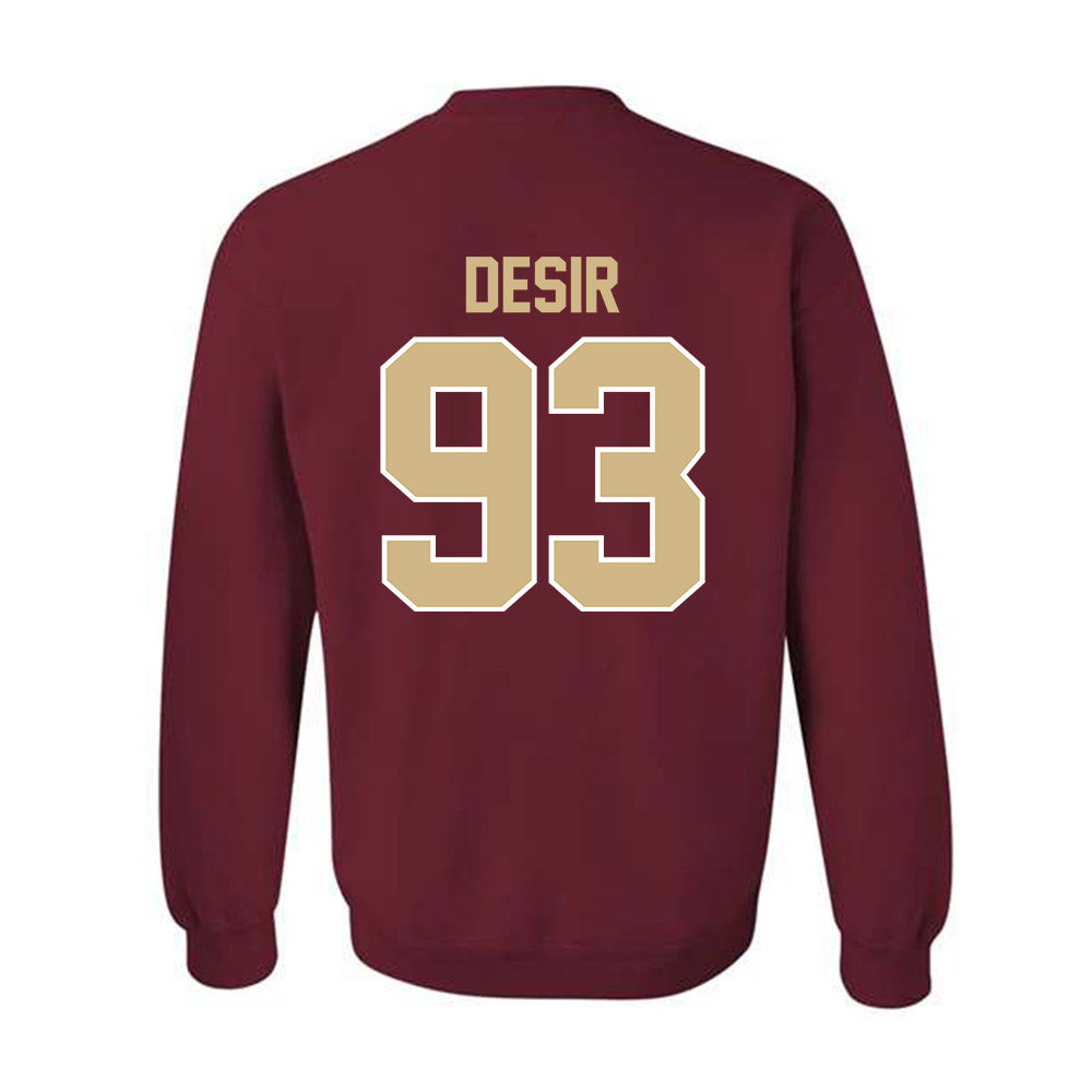 FSU - NCAA Football : Mandrell Desir - Classic Shersey Crewneck Sweatshirt-1