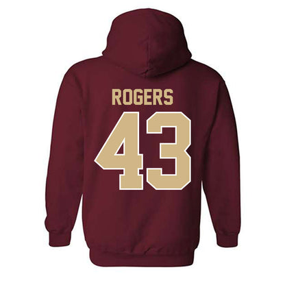 FSU - NCAA Football : Trent Rogers - Classic Shersey Hooded Sweatshirt-1