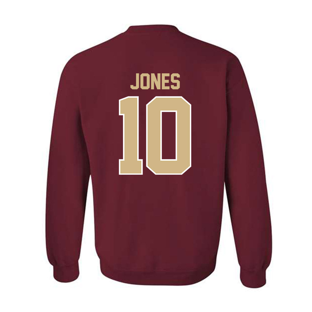 FSU - NCAA Football : Christopher Jones - Classic Shersey Crewneck Sweatshirt-1