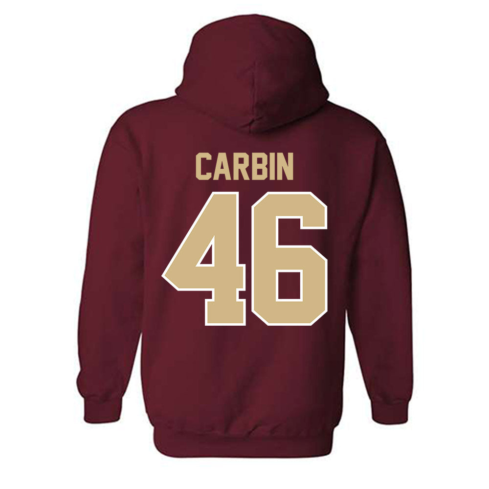 FSU - NCAA Football : Chris Carbin - Classic Shersey Hooded Sweatshirt-1