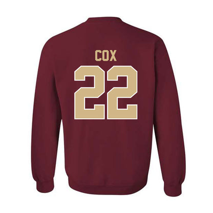 FSU - NCAA Women's Lacrosse : Charlise Cox - Classic Shersey Crewneck Sweatshirt-1