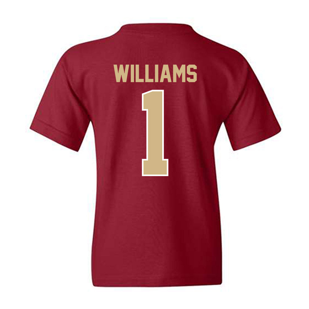 FSU - NCAA Baseball : Chase Williams - Classic Shersey Youth T-Shirt-1