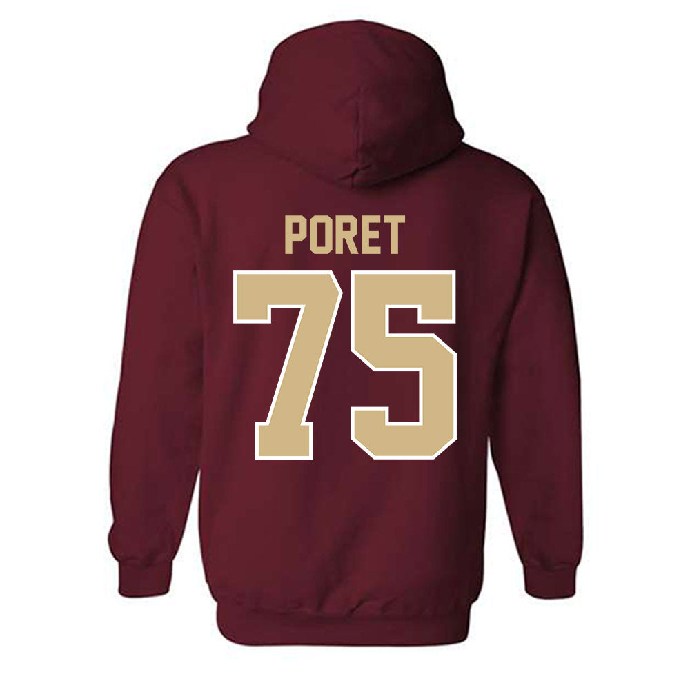 FSU - NCAA Football : Sean Poret - Classic Shersey Hooded Sweatshirt-1