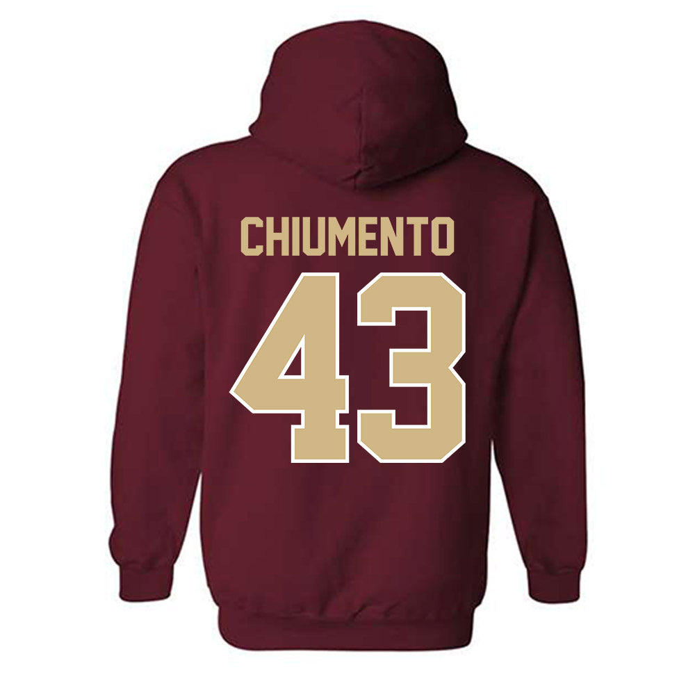 FSU - NCAA Football : Mac Chiumento - Classic Shersey Hooded Sweatshirt-1