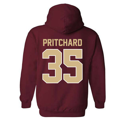 FSU - NCAA Football : Ethan Pritchard - Classic Shersey Hooded Sweatshirt-1