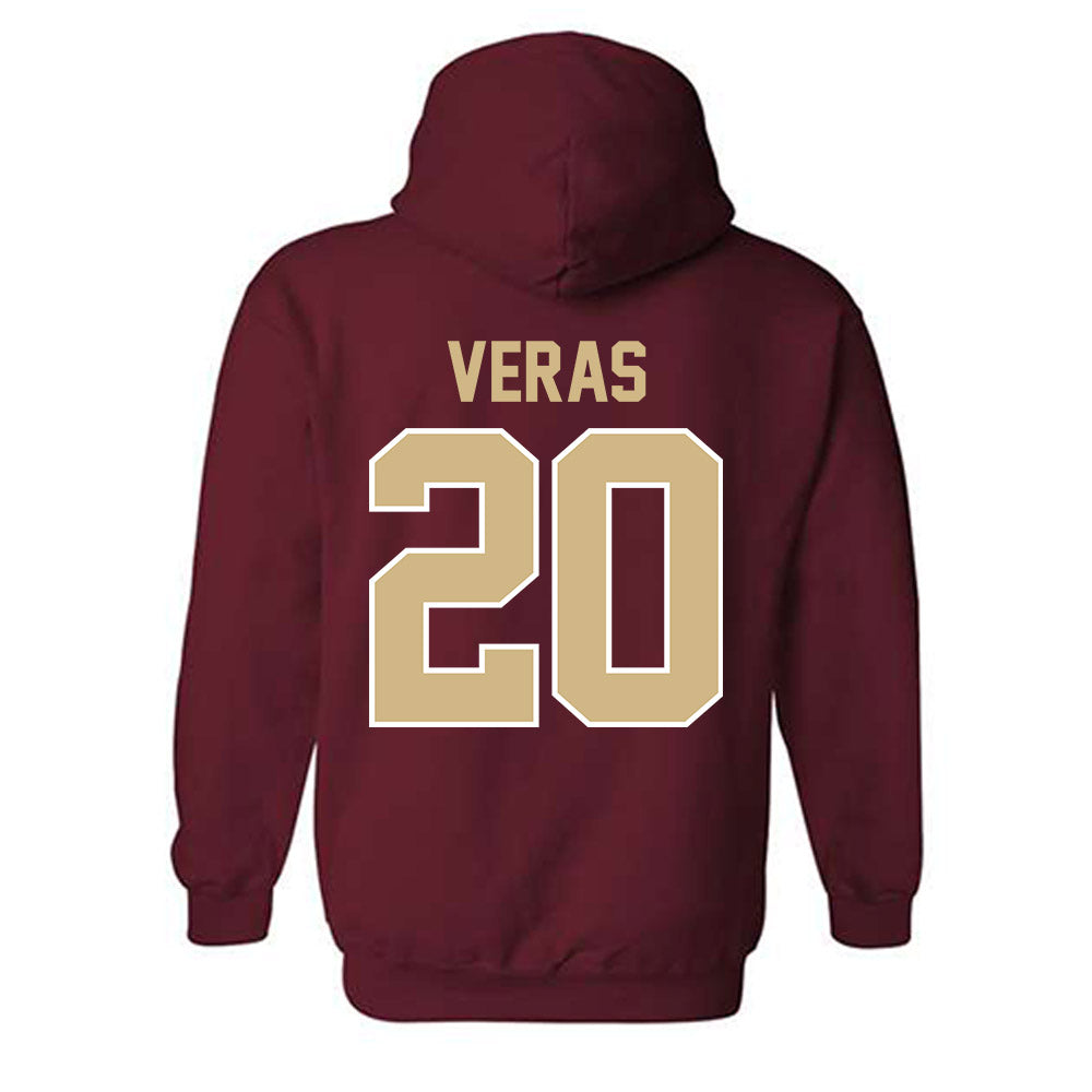 FSU - NCAA Baseball : Genson Veras - Classic Shersey Hooded Sweatshirt-1