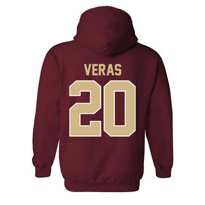 FSU - NCAA Baseball : Genson Veras - Classic Shersey Hooded Sweatshirt-1