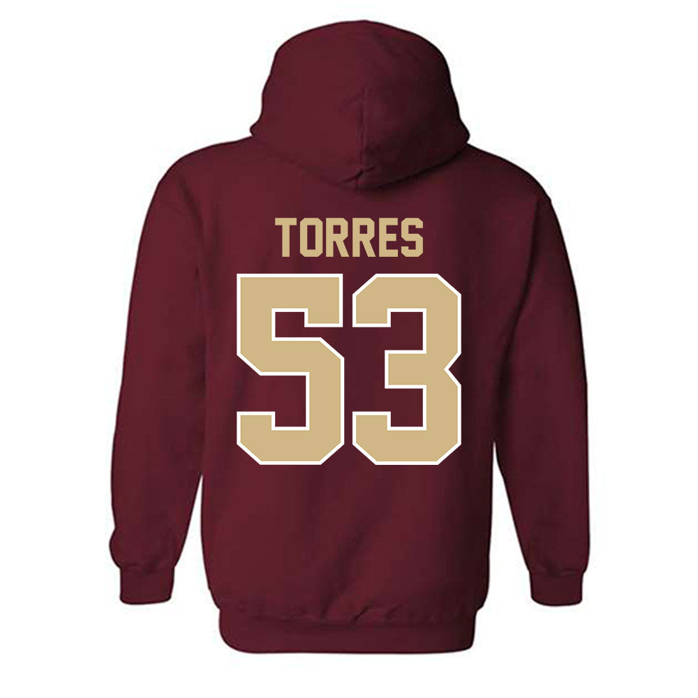 FSU - NCAA Football : Brandon Torres - Classic Shersey Hooded Sweatshirt-1