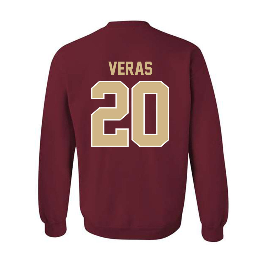 FSU - NCAA Baseball : Genson Veras - Classic Shersey Crewneck Sweatshirt-1
