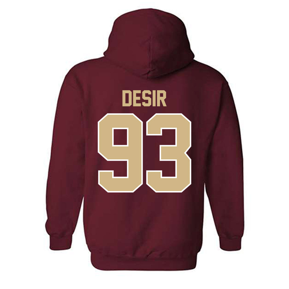 FSU - NCAA Football : Mandrell Desir - Classic Shersey Hooded Sweatshirt-1