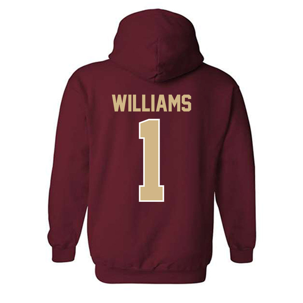 FSU - NCAA Baseball : Chase Williams - Classic Shersey Hooded Sweatshirt-1