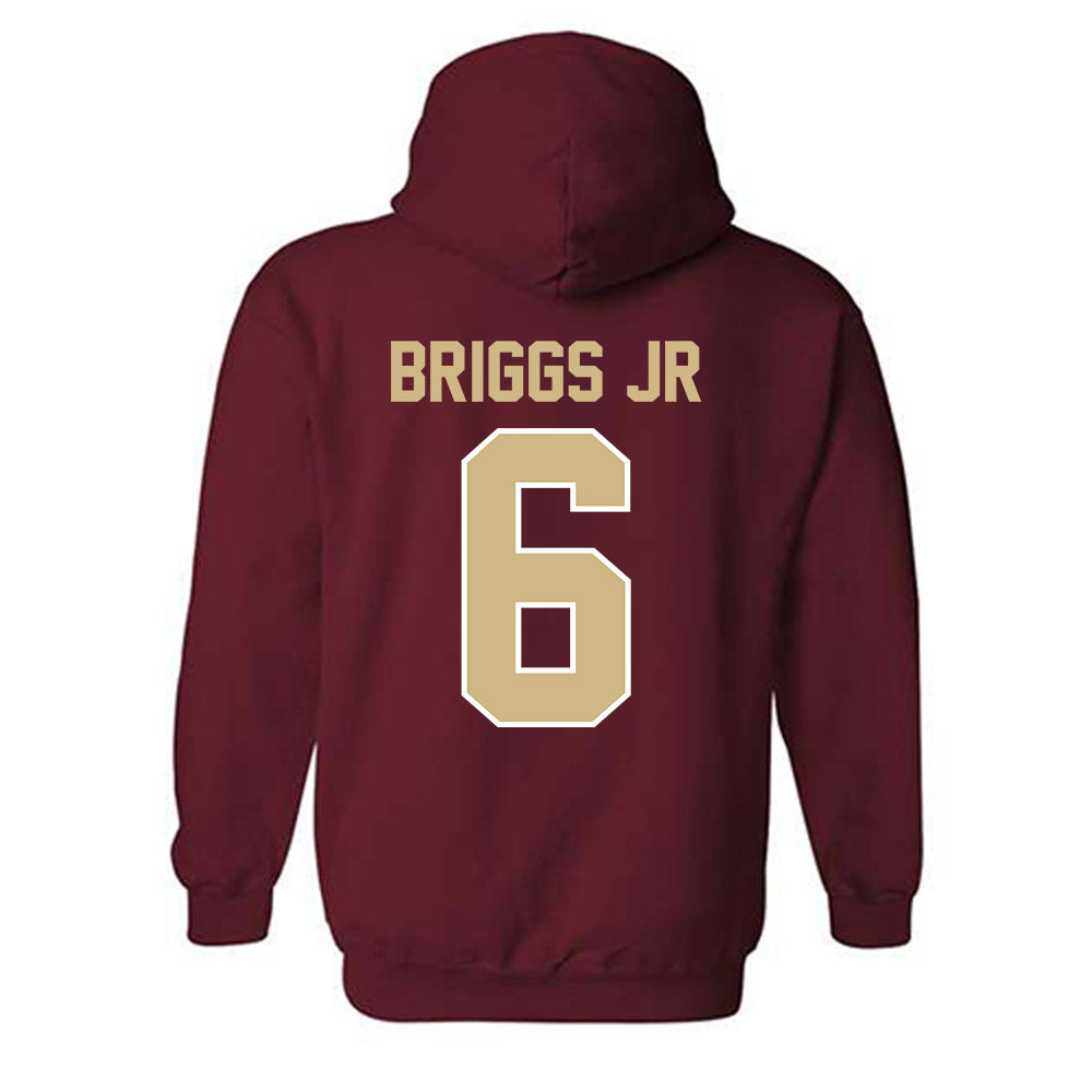 FSU - NCAA Football : Dennis Briggs Jr - Classic Shersey Hooded Sweatshirt-1