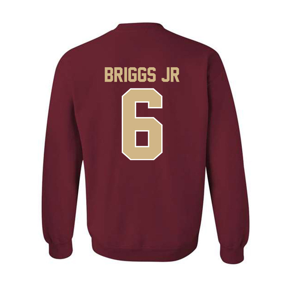 FSU - NCAA Football : Dennis Briggs Jr - Classic Shersey Crewneck Sweatshirt-1