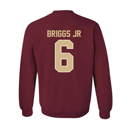 FSU - NCAA Football : Dennis Briggs Jr - Classic Shersey Crewneck Sweatshirt-1