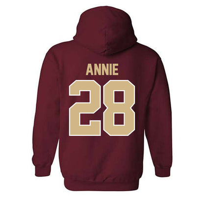 FSU - NCAA Women's Lacrosse : Aine Devine - Classic Shersey Hooded Sweatshirt-1