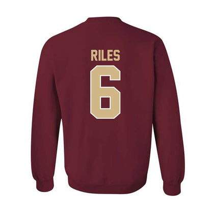 FSU - NCAA Football : Desirrio Riles - Classic Shersey Crewneck Sweatshirt-1