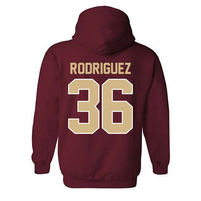 FSU - NCAA Baseball : Mookie Rodriguez - Classic Shersey Hooded Sweatshirt-1