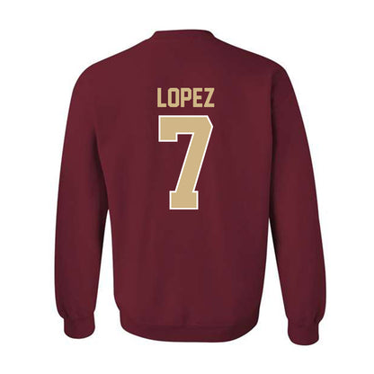 FSU - NCAA Football : Jasen Lopez - Classic Shersey Crewneck Sweatshirt-1