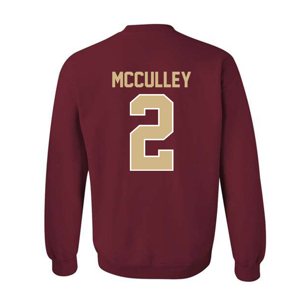 FSU - NCAA Baseball : Carter McCulley - Classic Shersey Crewneck Sweatshirt-1